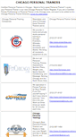 Mobile Screenshot of chicagopersonaltrainers.com